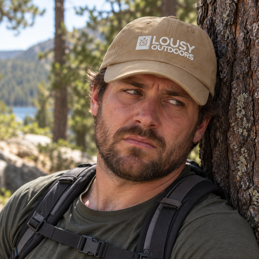 Lousy Outdoors Dad Hat
