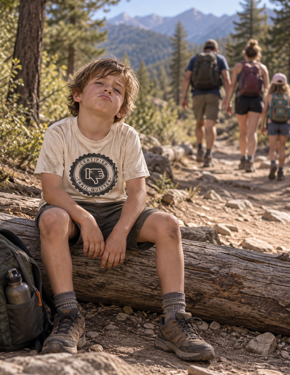 Certified Trail Quitter  Youth Tshirt