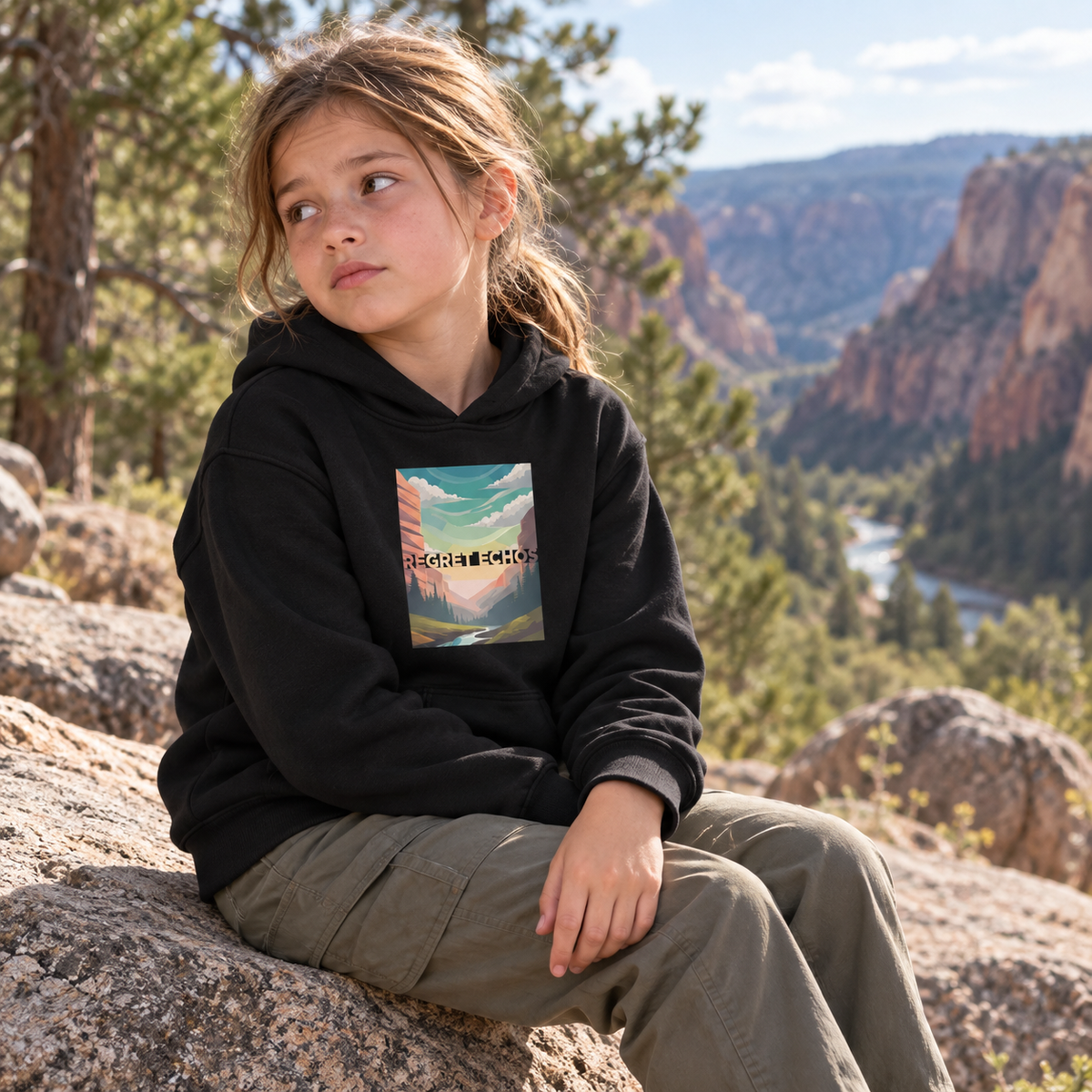 Regret Echos Youth Hoodie