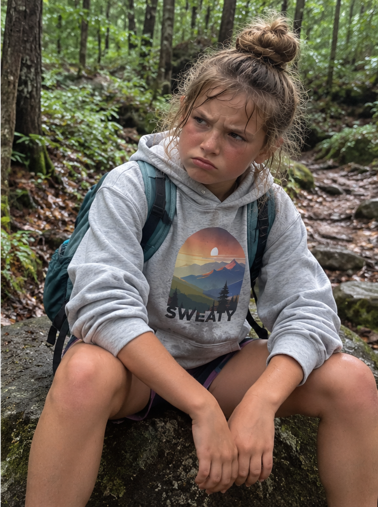 Sweaty Vistas Youth Hoodie